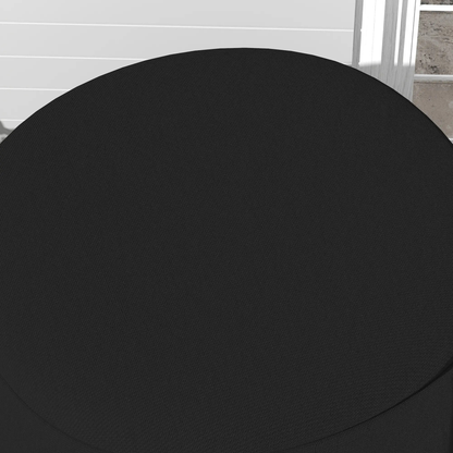 The Lusso Universal Double Egg Chair Cover in Midnight Black