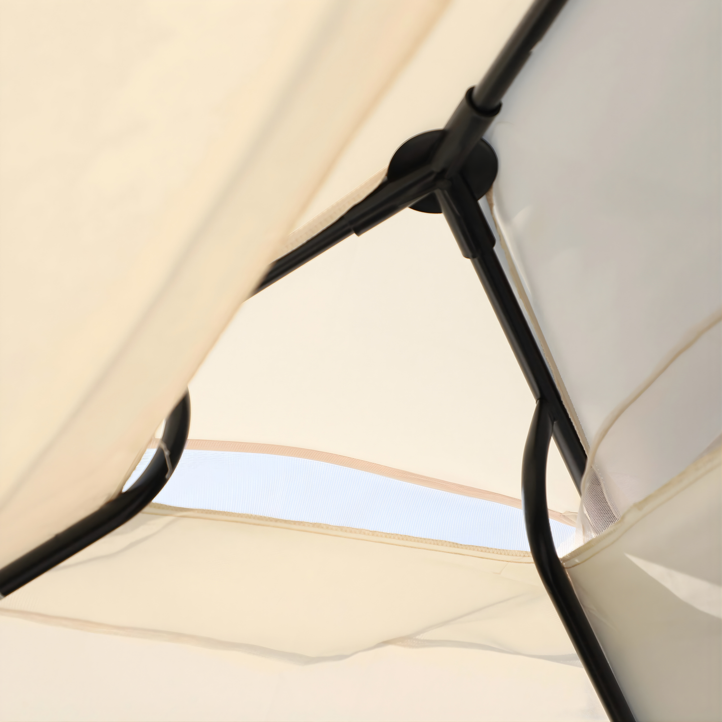 The Portofino Luxury Gazebo Daybed in Cream White
