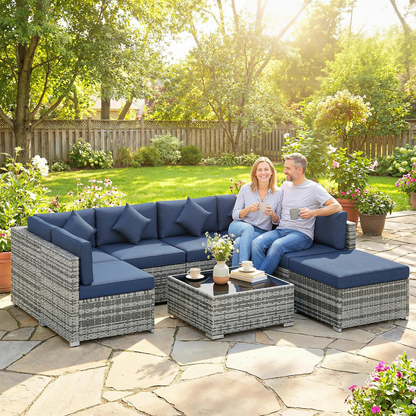 The Sorrento 8-Piece Modular Corner Set