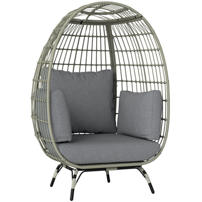 The Sorrento Standing Egg Chair in Charcoal Grey