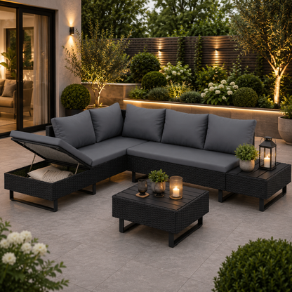 The Verona 5-Seater Transformable Corner Set